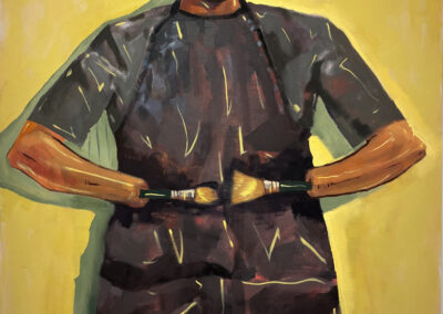 Portrait of an artist by Derek Dominguez